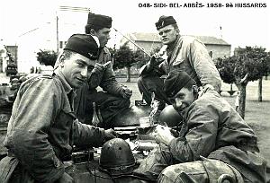 048- Sidi-bel-abbes (environs)- 1958- 9e hussards 